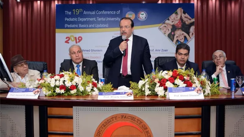 رئيس جامعة طنطا يفتتح المؤتمر السنوي ال 19 لـ