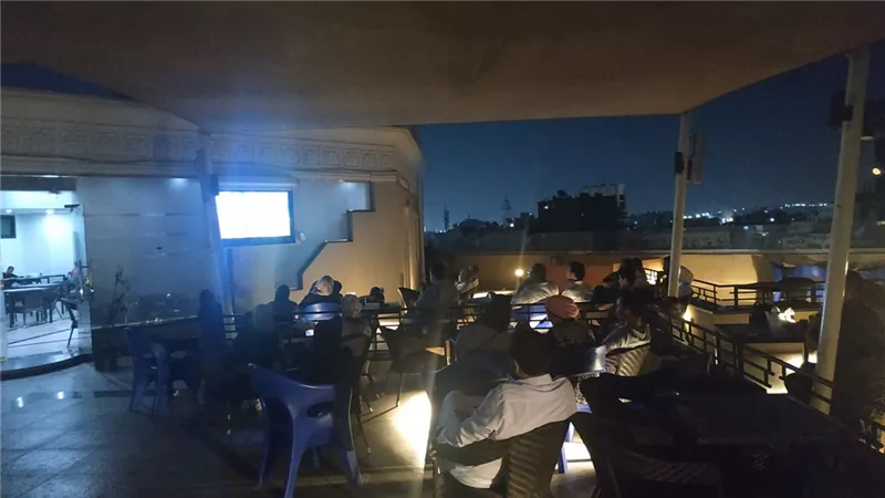 شاشات عرض عملاقة فى نقابة الصحفيين لمتابعة بطولة أمم أفريقيا