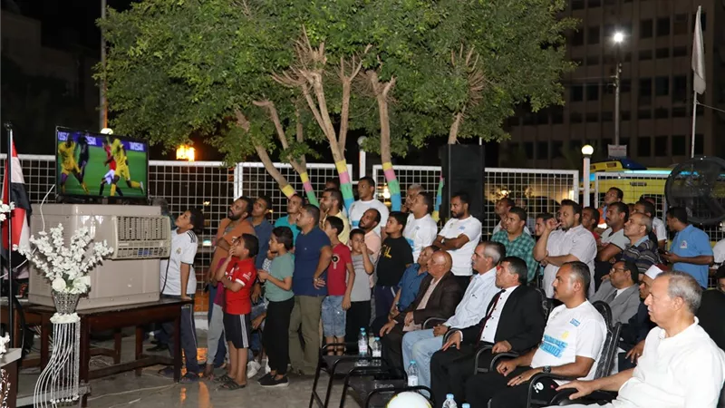 محافظ قنا شهد فعاليات افتتاح كاس الامم الافريقية مصر 2019