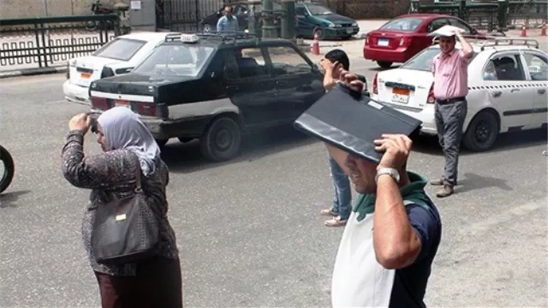 الأرصاد: طقس شديد الحرارة على معظم الأنحاء اليوم