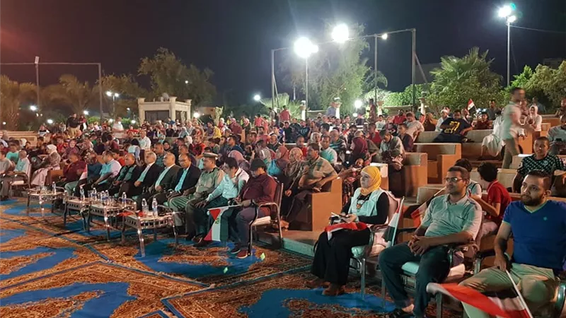 مباريات البطولة الافريقية على المسرح الرومانى بالمنيا