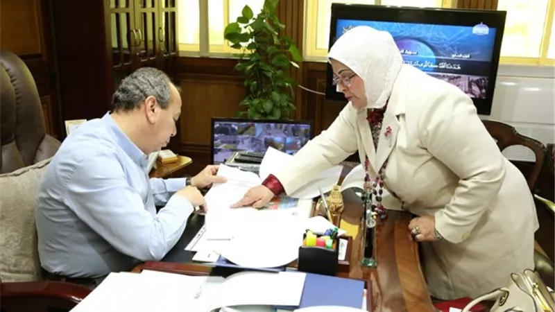 حالات إغماء فى الثانوية العامة بكفر الشيخ