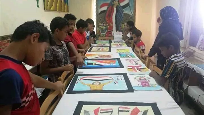 ثورة ٣٠ يونيو فى عيون أطفال بورسعيد.. صور