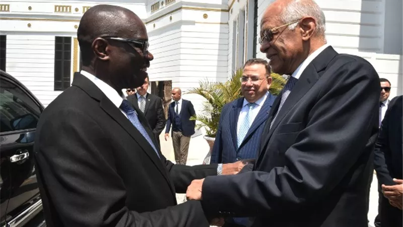 د. علي عبد العال يستقبل Riverien Ndikuriyo رئيس مجلس الشيوخ البوروندي
