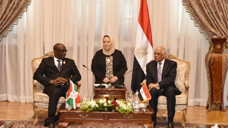 رئيس البرلمان البروندي : مصر قدمت لافريقيا والعالم افتتاحا مبهرا ولائقا وتنظيما مشرفا