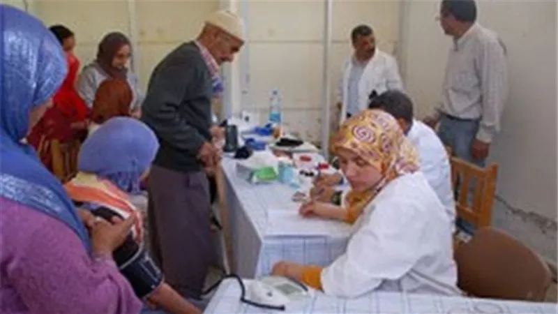 قافله طبيه بقرية الأنصار باهناسيا