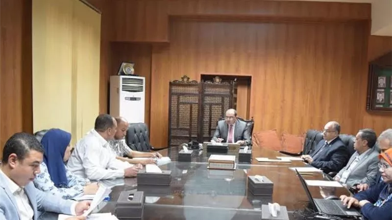 منافذ جديدة لمركز المنتجات بجامعة بنى سويف