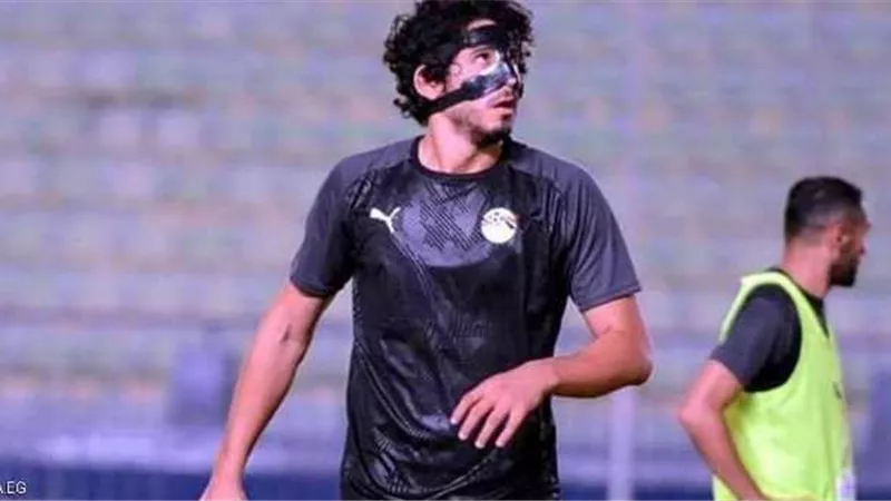 اخر كلام .. حجازى يشارك فى مباراة الكونغو بالقناع
