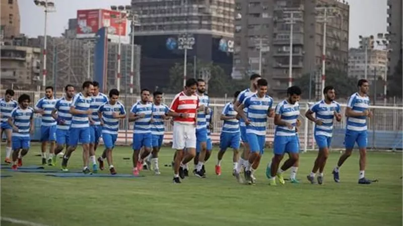 الزمالك يخوض مباراة ودية في معسكر أكتوبر