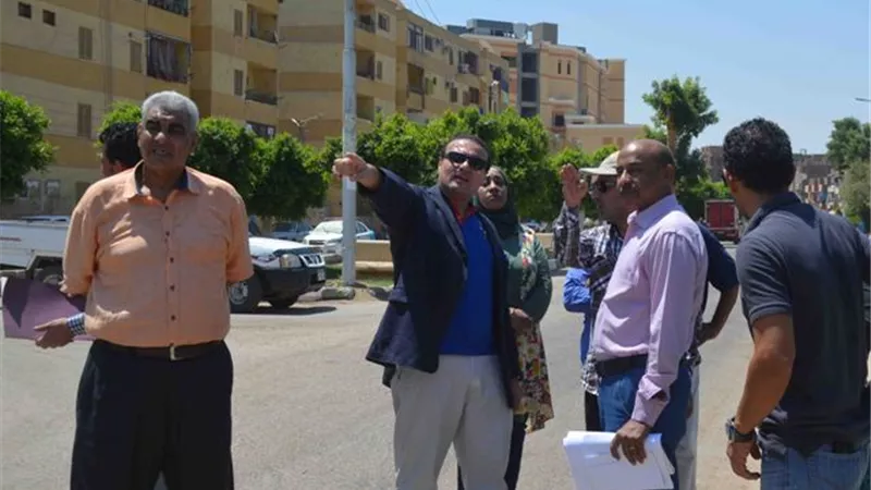نائب محافظ الأقصر يتفقد الخدمات الأساسية بمركز ومدينة البياضية