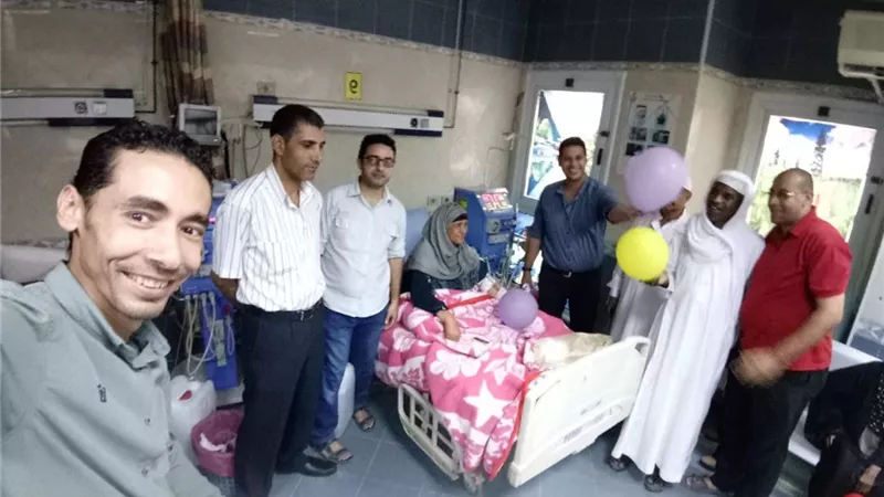 يوم ترفيهي لمرضى الفشل الكلوي بمستشفى طور سيناء العام