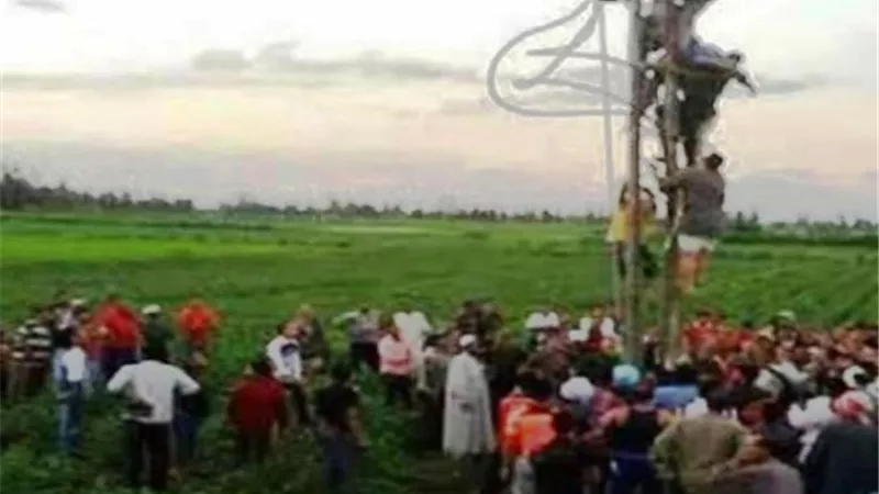 مصرع شاب صعقا بالكهرباء بالوادى الجديد