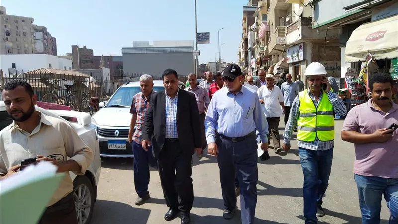 رئيس هيئة السكة الحديد يقوم بجولة تفقدية بمواقع العمل بمنطقتي وسط وغرب الدلتا