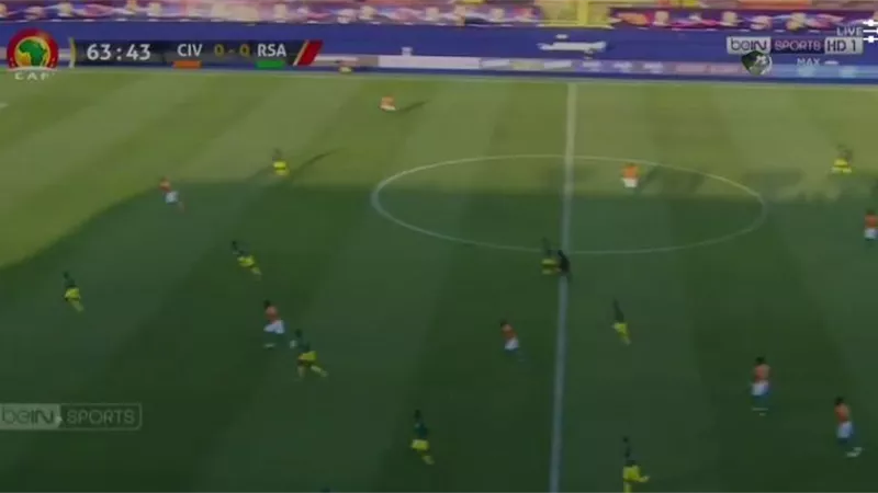 الافيال تفوز على جنوب افريقيا بهدف نظيف
