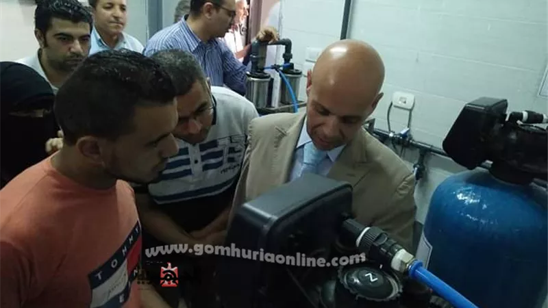 قبل الإفتتاح ب٢٤ ساعة وكيل وزارة الصحة بالشرقية يتابع وحدة الكلي بشبرا النخلة