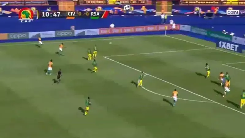 ملخص مباراة كوت ديفوار وجنوب افريقيا .. فيديو