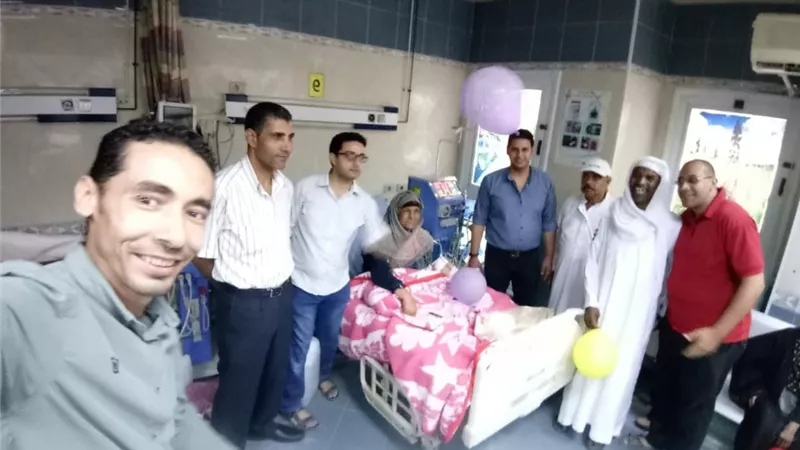 يوم ترفيهي لمرضى الفشل الكلوي بمستشفى طور سيناء العام