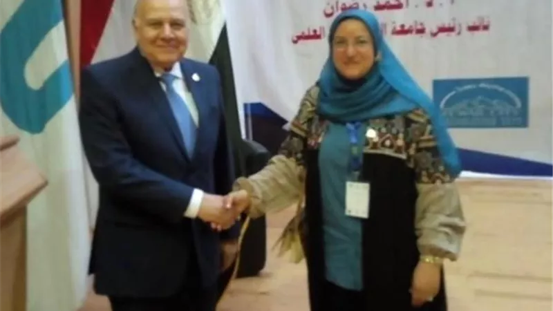 أستاذة بجامعة طنطا تفوز بجائزة معامل التأثير العربي لعام 2019