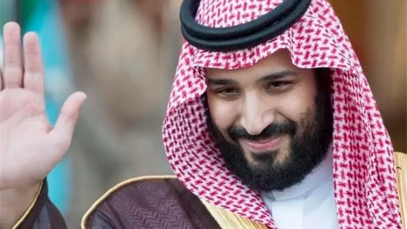 ولي العهد السعودي يبعث برقية شكر لـ