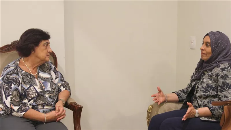منظمة المرأة العربية تستقبل وزيرة الشؤون الاجتماعية والعمل اليمنية