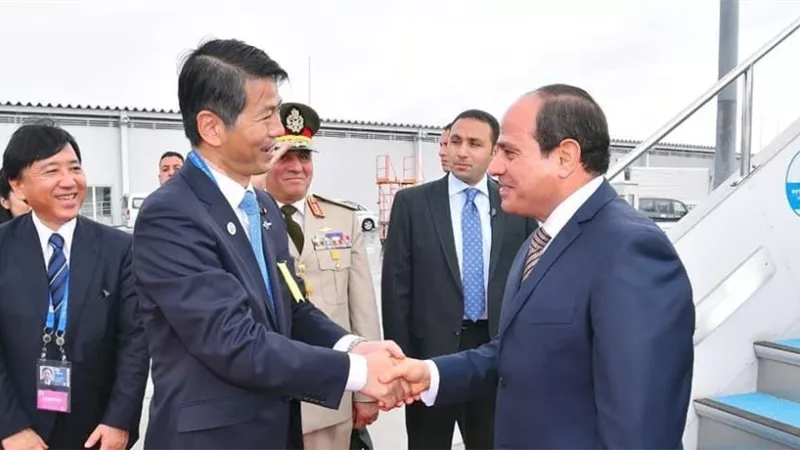 الرئيس يعرض إنجازات مصر أمام مجلس إدارة الاقتصاد العالمي