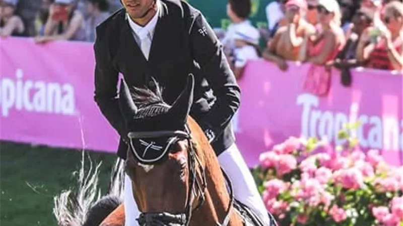 محمد زيادة يحقق الميدالية الفضية للفروسية المصرية فى بطولة الجائزة الكبرى