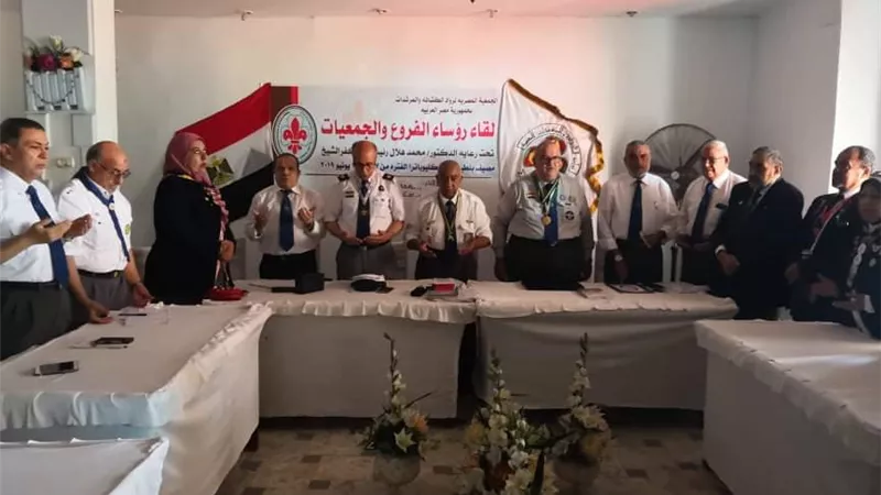 رواد الكشافة المصرية ينددون بالأحداث الإرهابية