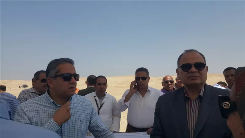 إفتتاح حجرة دفن الملك سنوسرت الثانى بهرم اللاهون بالفيوم للزوار