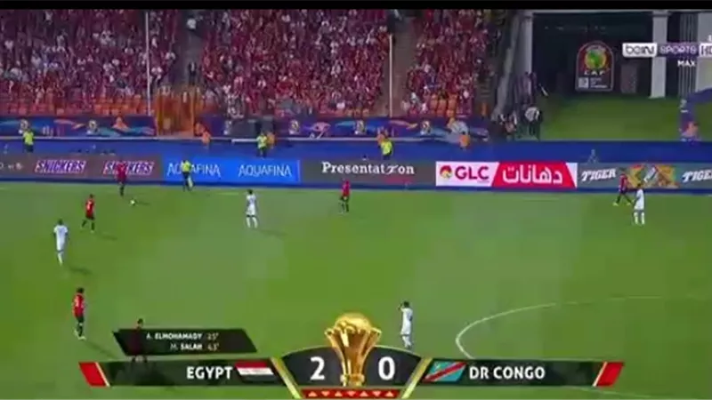 مصر تفوز على الكونغو بثنائية نظيفة وتتأهل للدور الـ16 بأمم إفريقيا 2019.. صور وفيديو