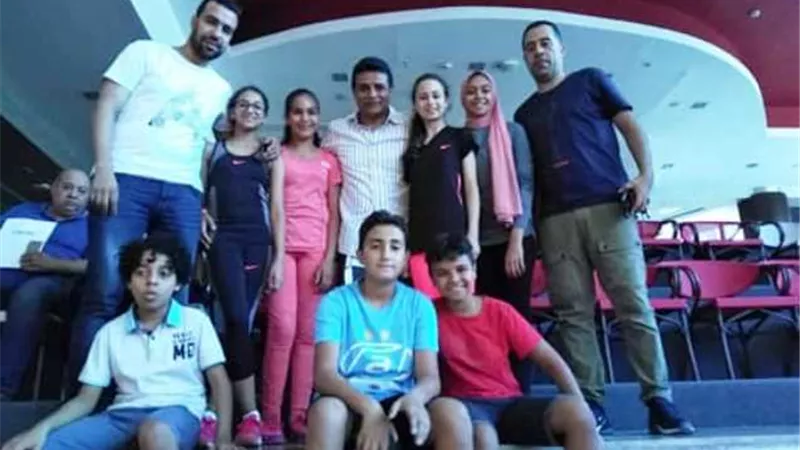 لأول مرة ناشئين بورسعيد للإسكواش ببطولة أرضيك الدولية2019..صور