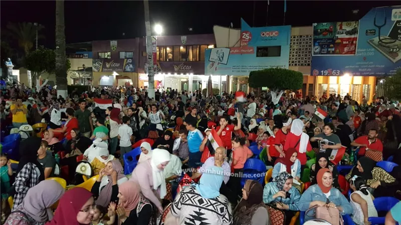 فرحة أهالى كفرالشيخ بالفوز على الكونغو والصعود للدور الثانى بأمم افريقيا