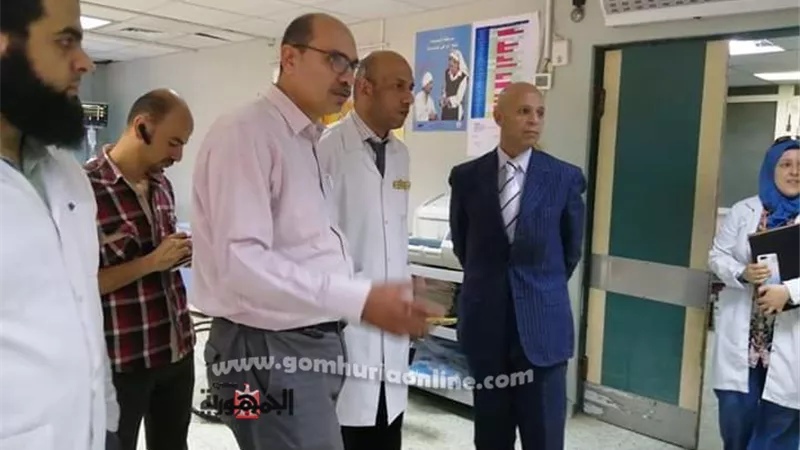 مرور مفاجئ لوكيل وزارة الصحة بالشرقية علي مستشفي أبو كبير المركزي