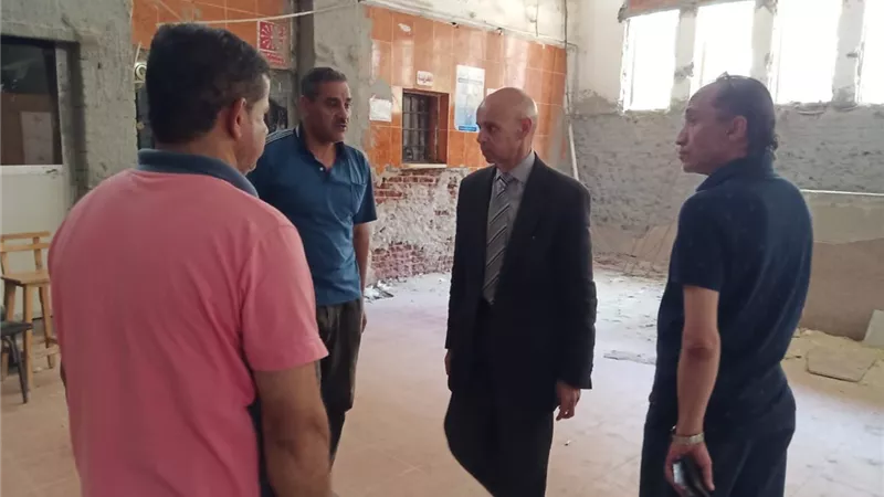 مسعود يتابع أعمال التطوير الجارية بالمجلس الطبي العام
