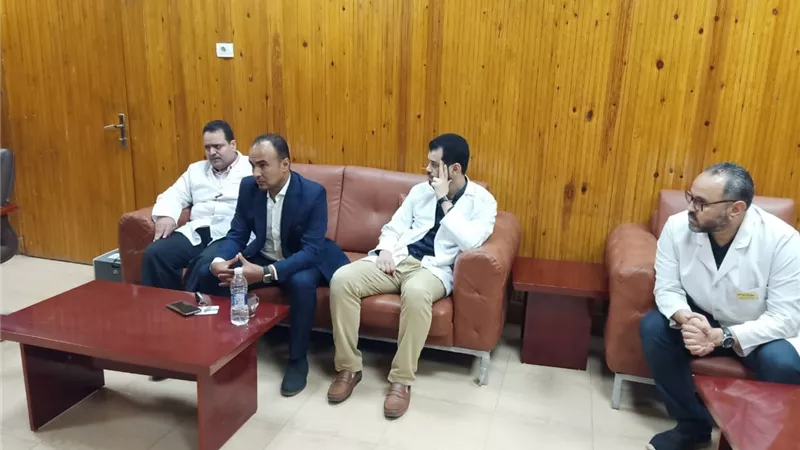 مديرالصحة يتفقد الخدمات الطبية بمستشفي صدرالزقازيق