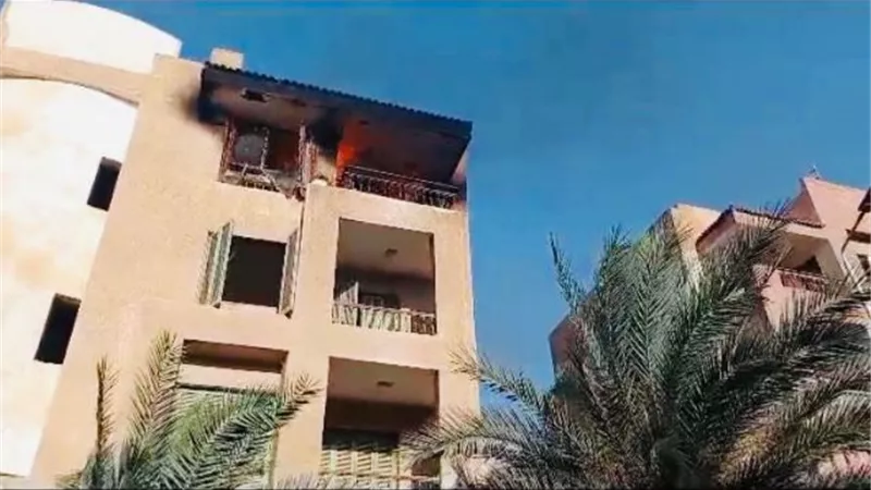 تحقيقات الشرطة تكشف أسباب حريق شقة مدينة الشروق.. بالفيديو