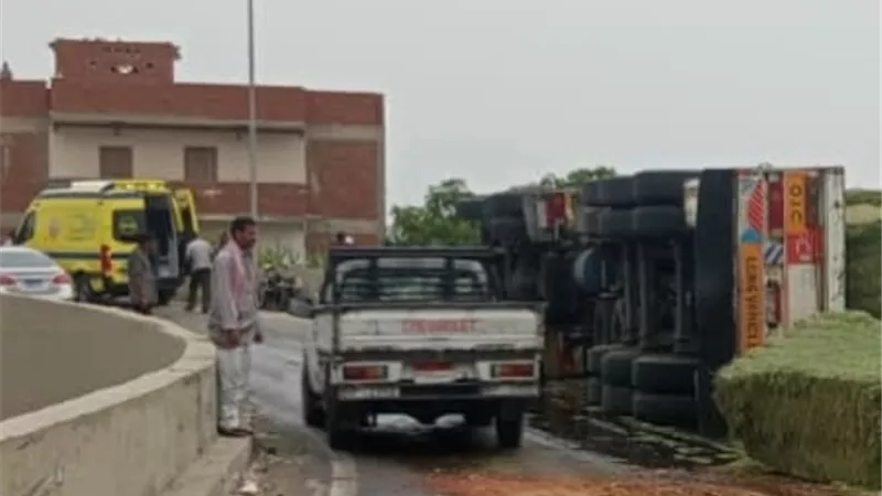 مصرع مواطن في حادث تصادم بمحور30 يونيو بالاسماعيلية
