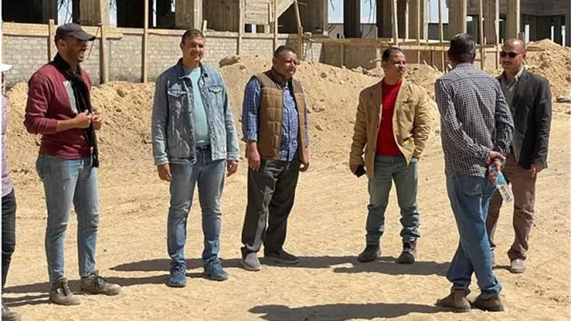 رئيس جهاز ناصر الجديدة يتابع أعمال تنفيذ سكن كل المصريين