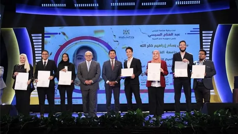 جامعة السويس تحصد المركز الثاني في النسخة ال ١١ من مهرجان إبداع