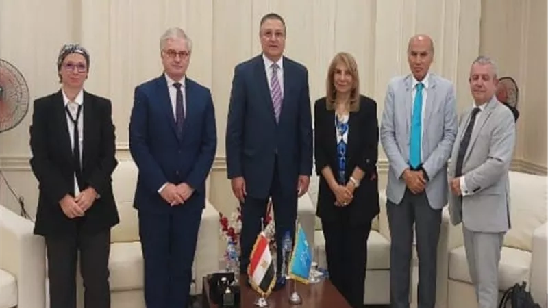 جامعتا بنها الأهلية والفرنسية تبحثان التوسع فى البرامج المشتركة