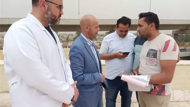 وكيل وزارة الصحة يتفقد الخدمات الطبية بمستشفي الصدر
