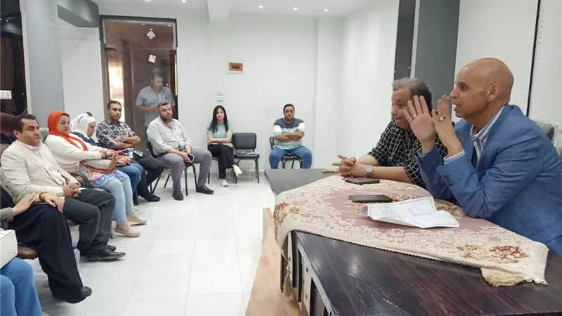 مسعود يجتمع بمديري المستشفيات لمناقشة خطط العمل