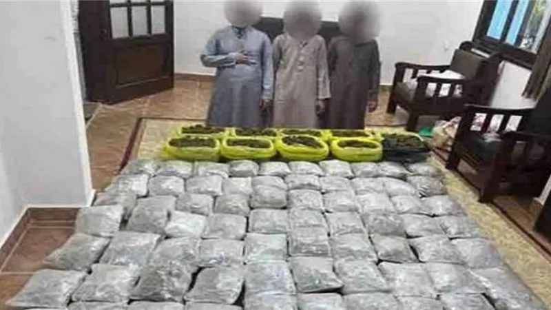 بـ 9 ملايين جنيه.. حبس 3 تجار مخدرات بالمرج