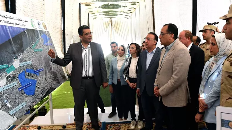 جولة رئيس الوزراء..3مشروعات للقضاء على تجمعات الأمطار بالإسكندرية