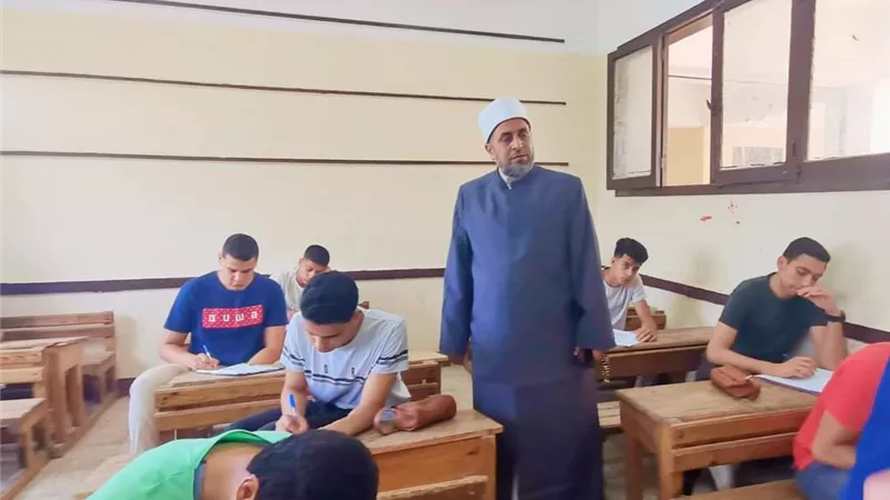 الهدوء يخيم على امتحانات الشهادة الثانوية الأزهرية بالشرقية