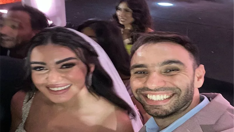 أحمد الشامي يشعل حفل زفاف ميرنا نور الدين بأغاني 