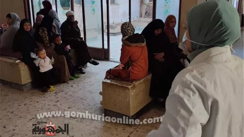 الكشف علي ٢٧٠ حالة في قافلة 