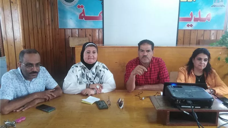 شاشات عرض بجميع الجمعيات الزراعية لمساعدة المزارعين بالاسكندرية