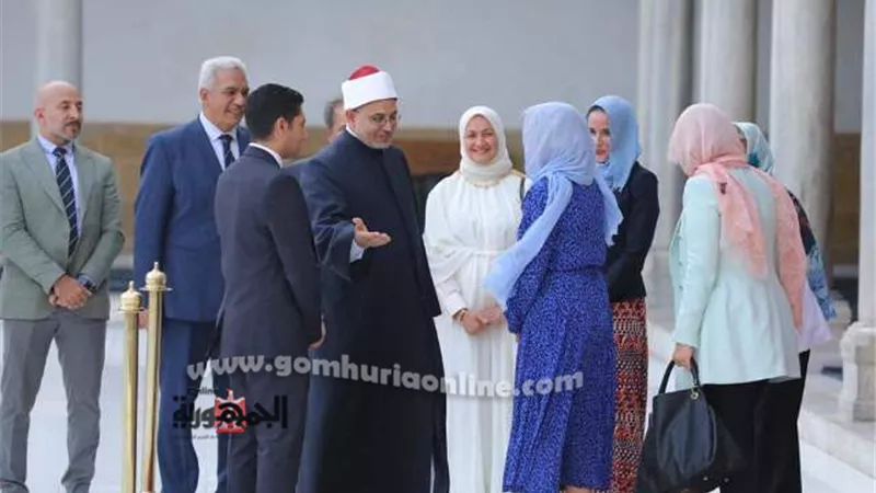 جيل بايدن تعرب عن بالغ سعادتها بزيارتها لمصر والجامع الأزهر.. صور