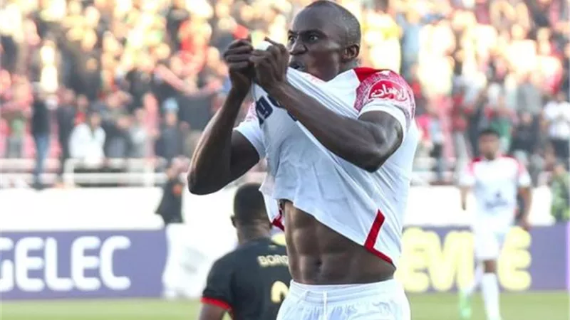 سامبو يقود هجوم الوداد المغربى امام الاهلى بنهائى افريقيا