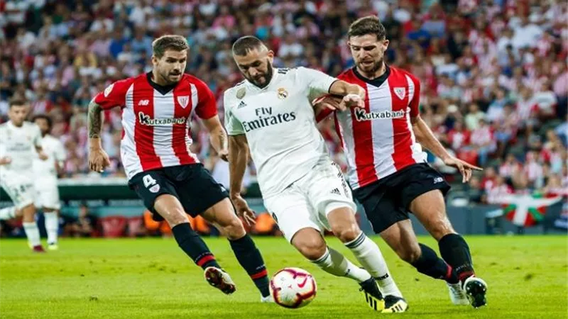 التعادل الايجابى يحسم مواجهة ريال مدريد وبلباو بالدورى الإسبانى
